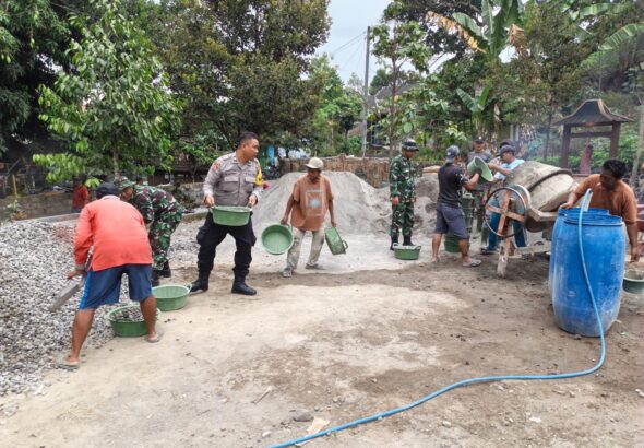 BAKTI KARYA TNI DALAM RANGKA HUT TNI KE 81_Sendangadi