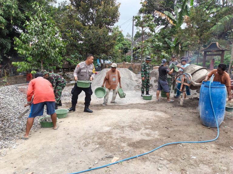 BAKTI KARYA TNI DALAM RANGKA HUT TNI KE 81_Sendangadi